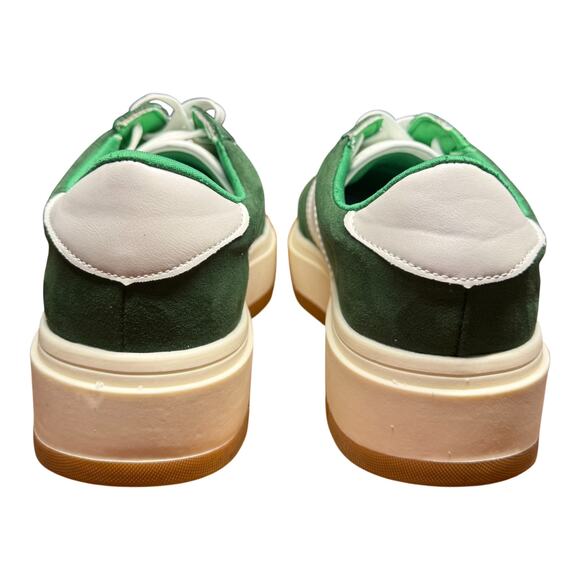 MADDEN GIRL Navida Women's 8M Platform Low Top Sneakers Green White Shoes READ - Picture 4 of 12